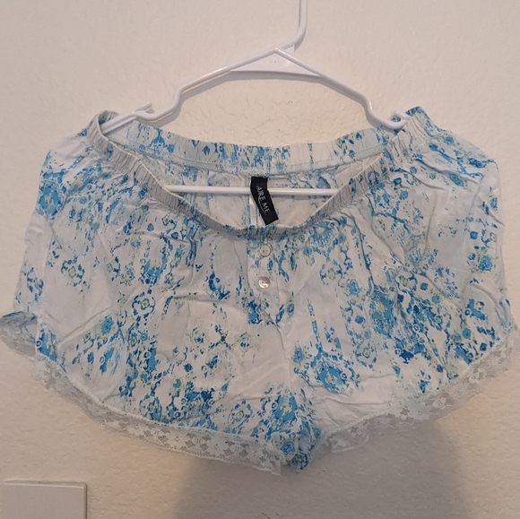 Adore me blue and white shorts - Picture 1 of 5